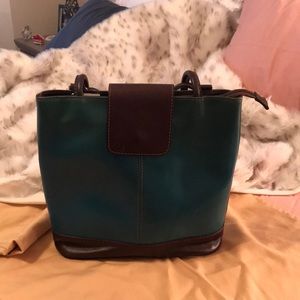 Vera Pelle leather bag made in Italy